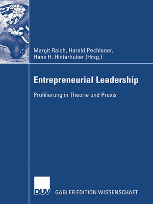 cover image of Entrepreneurial Leadership